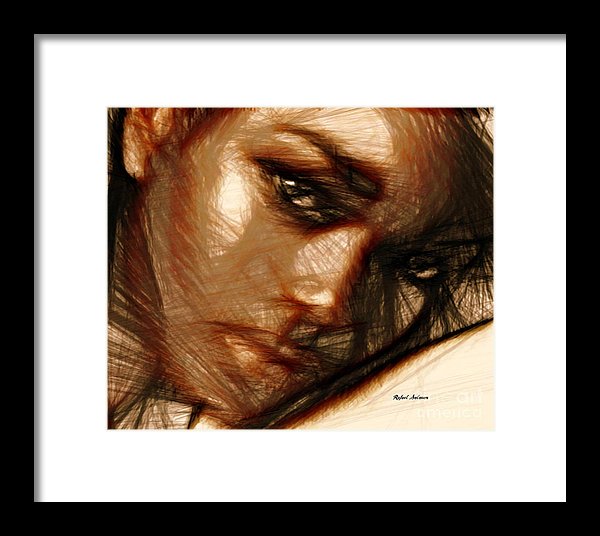 Portrait Of Innocence - Framed Print