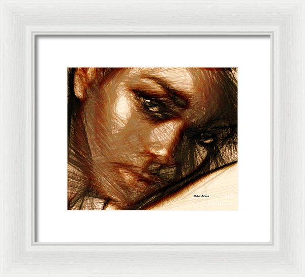 Portrait Of Innocence - Framed Print