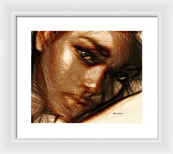 Portrait Of Innocence - Framed Print