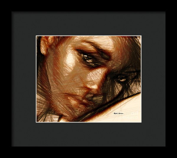 Portrait Of Innocence - Framed Print