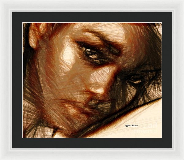 Portrait Of Innocence - Framed Print