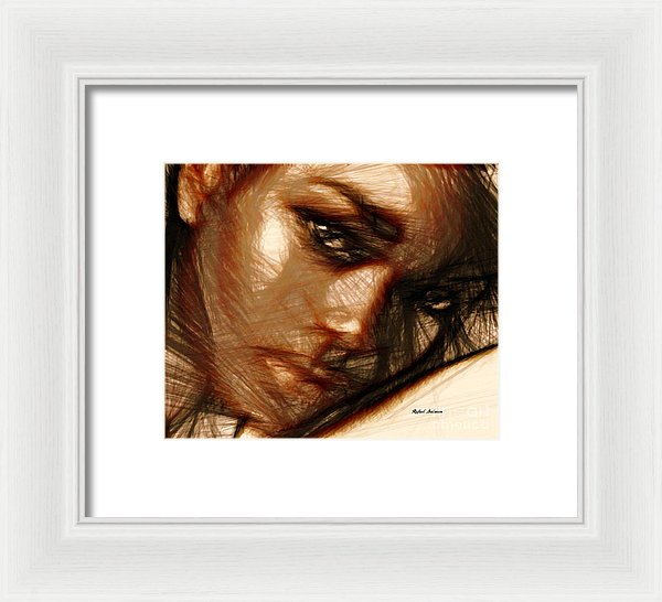 Portrait Of Innocence - Framed Print