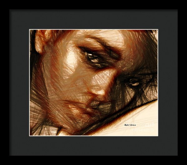 Portrait Of Innocence - Framed Print