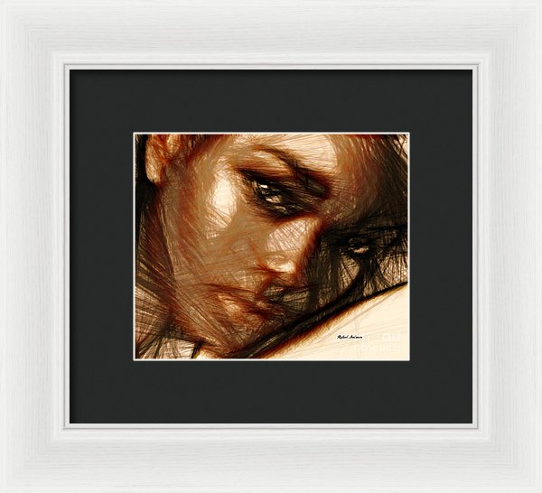 Portrait Of Innocence - Framed Print