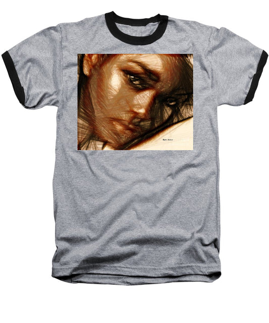 Portrait Of Innocence - Baseball T-Shirt