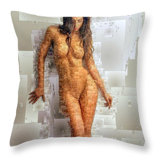 Pose Nue - Throw Pillow