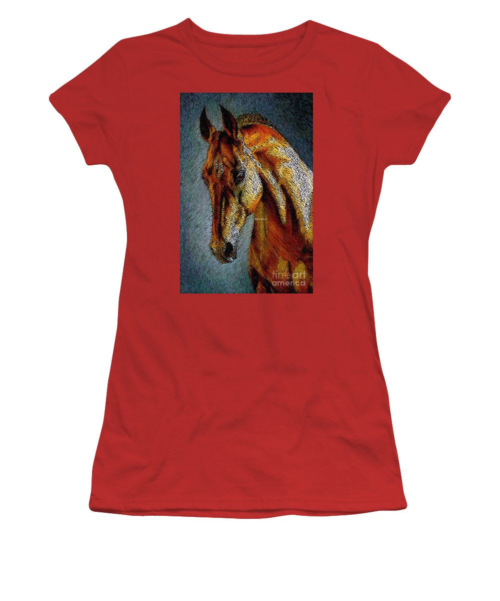Women's T-Shirt (Junior Cut) - Pretty Red