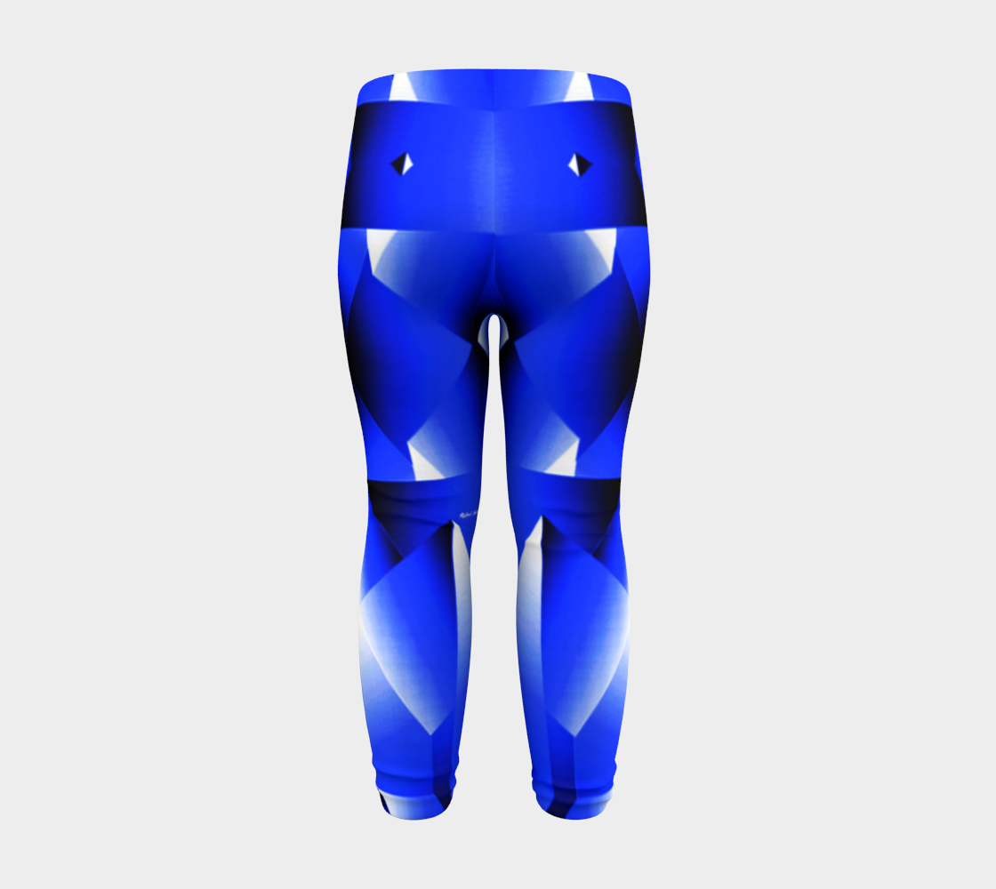 All in Blue Baby Leggings