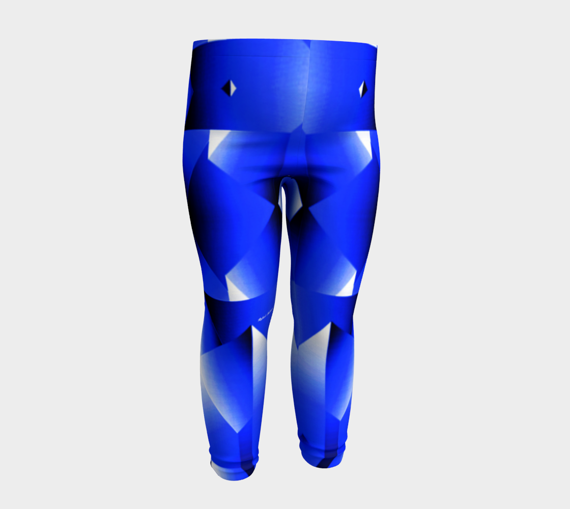 All in Blue Baby Leggings