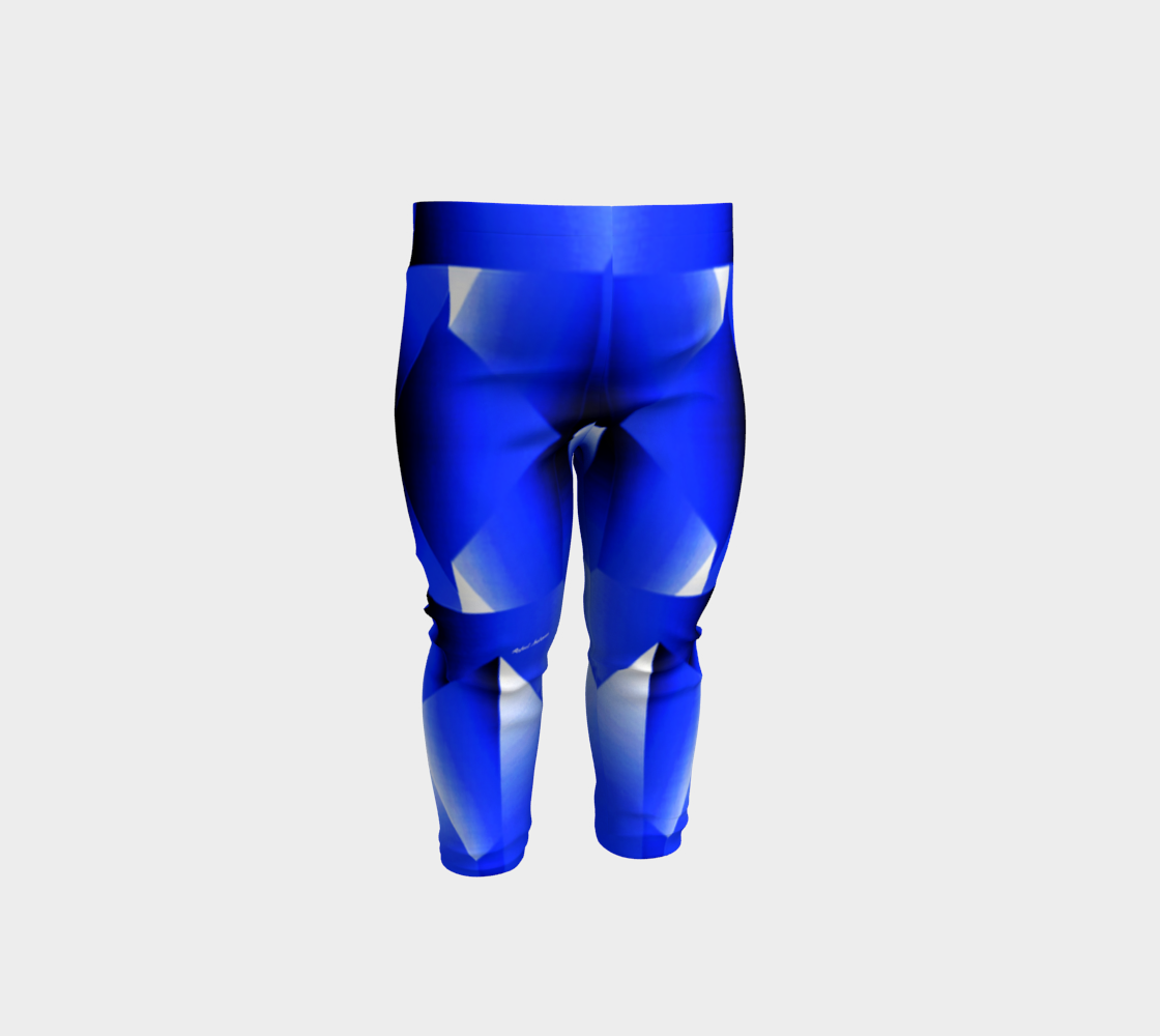 All in Blue Baby Leggings