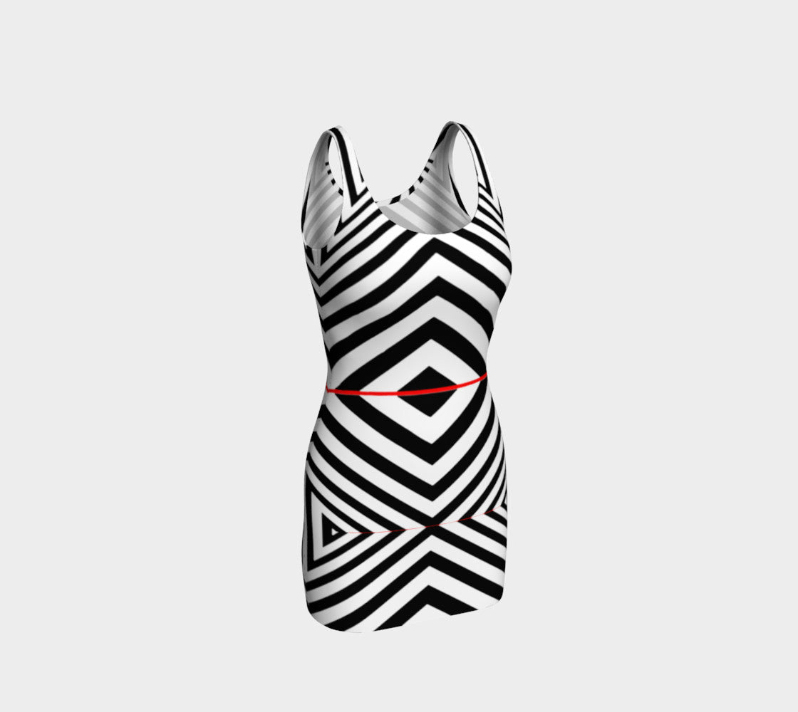 Geometric 3 Bodycon Dress