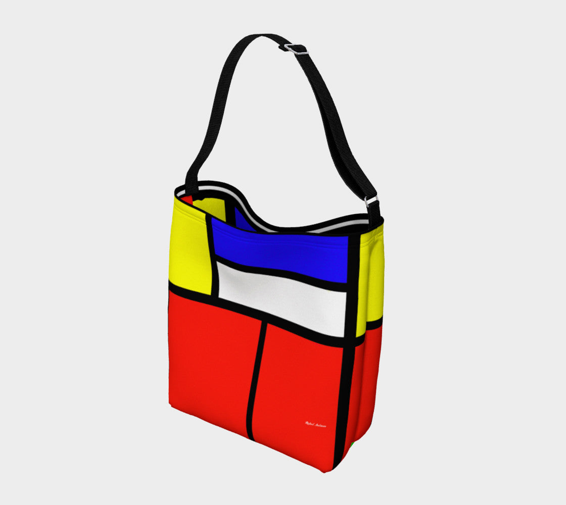 Sac fourre-tout célébrant la Journée Mondrian