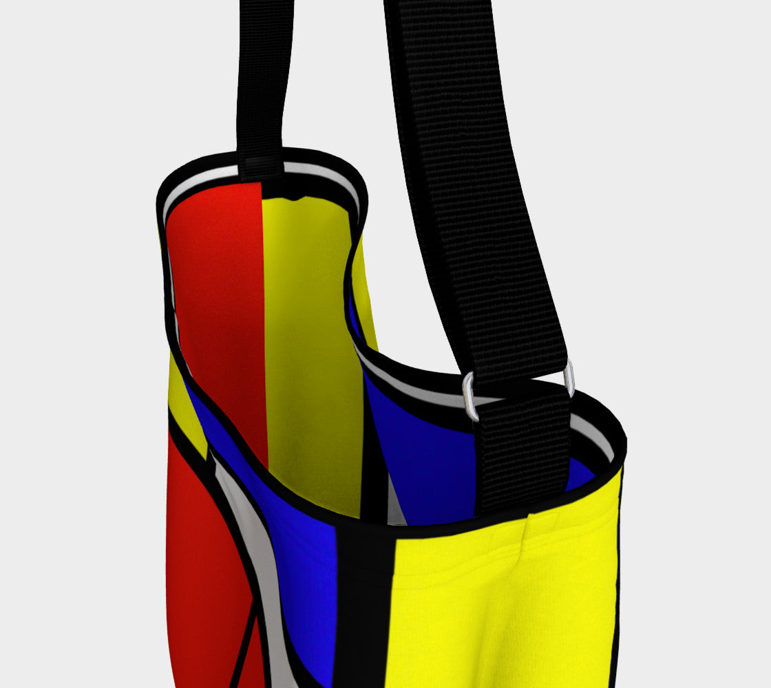 Sac fourre-tout célébrant la Journée Mondrian