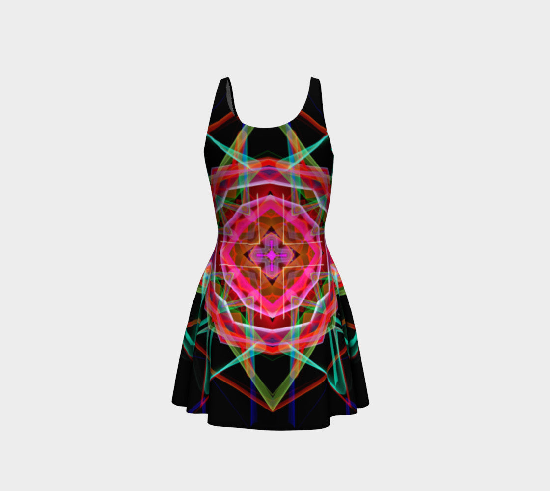 Mandala 0349A Flare Dress