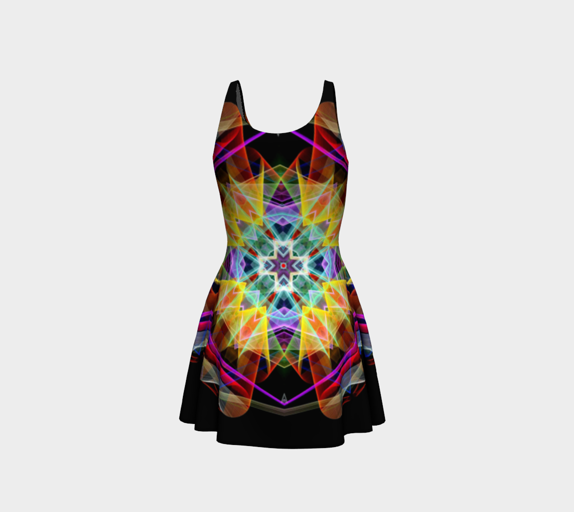 Mandala 3309A Flare Dress