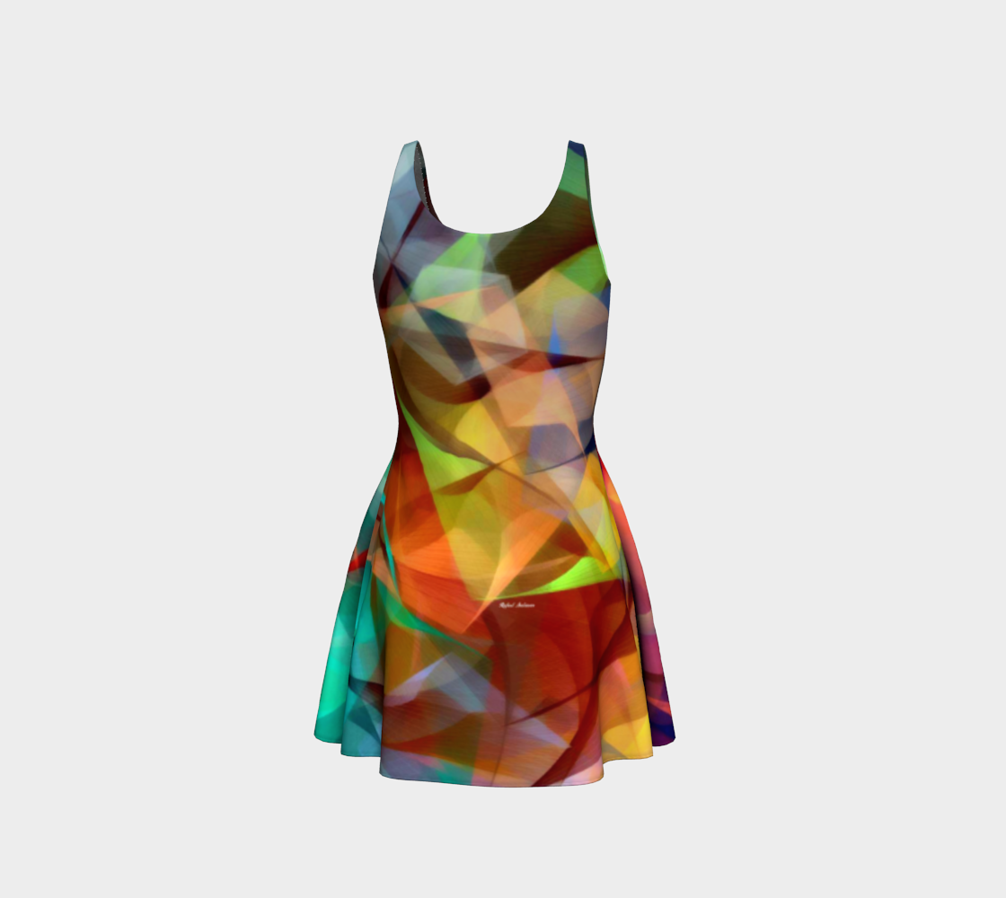 Abstract 3540 Flare Dress