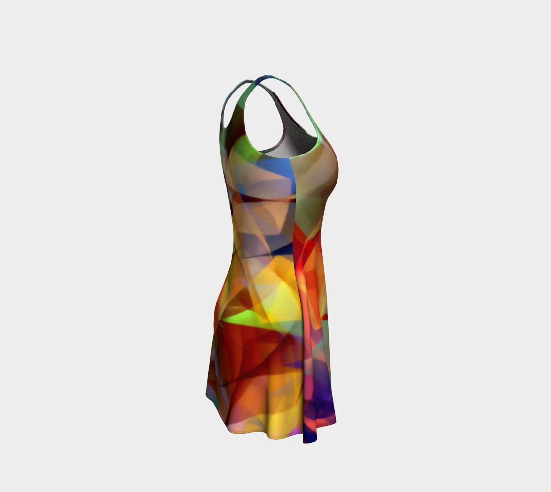 Abstract 3540 Flare Dress