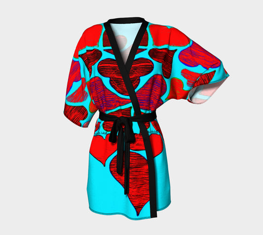 Valentines at Tiffanys Kimono Robe
