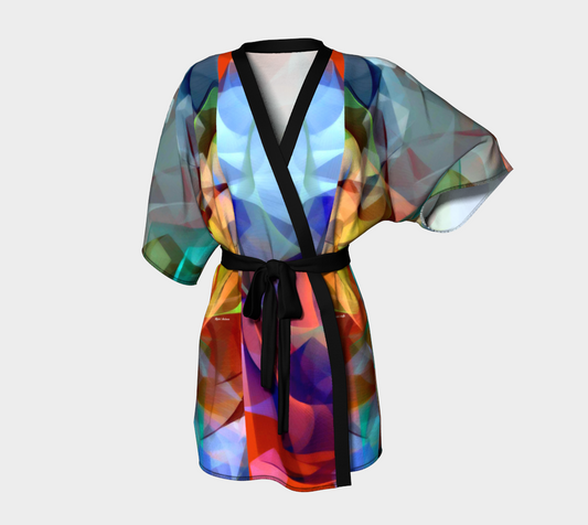 Abstract 3540 Kimono Robe