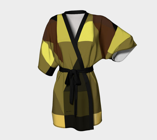 NY New York Kimono Robe