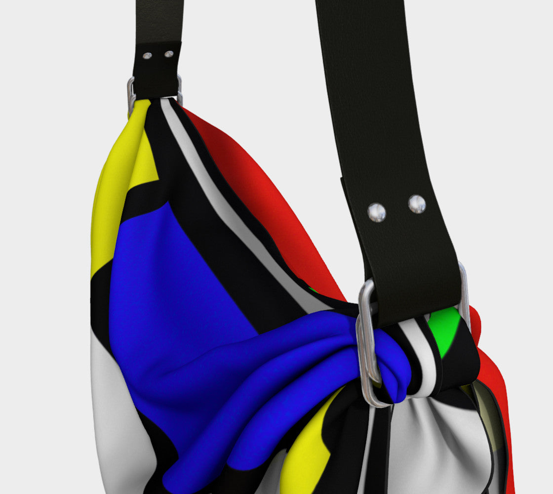 Sac fourre-tout en origami « Célébration de Mondrian »