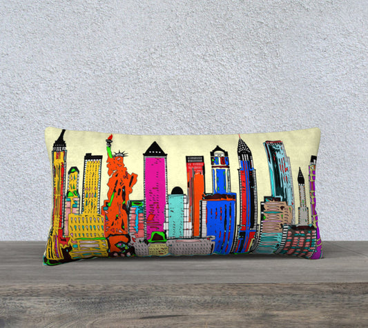 New York - The Big City Pillow Case 24