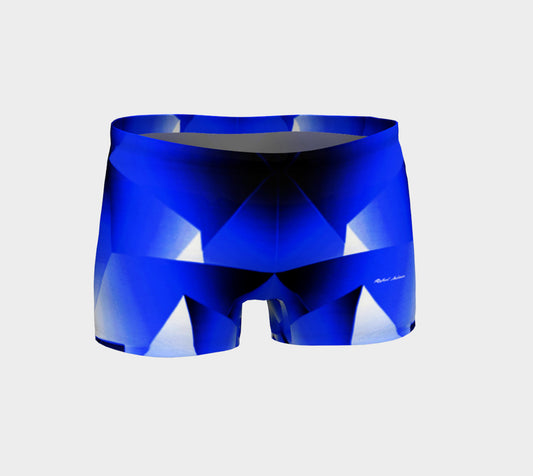 All in Blue Shorts