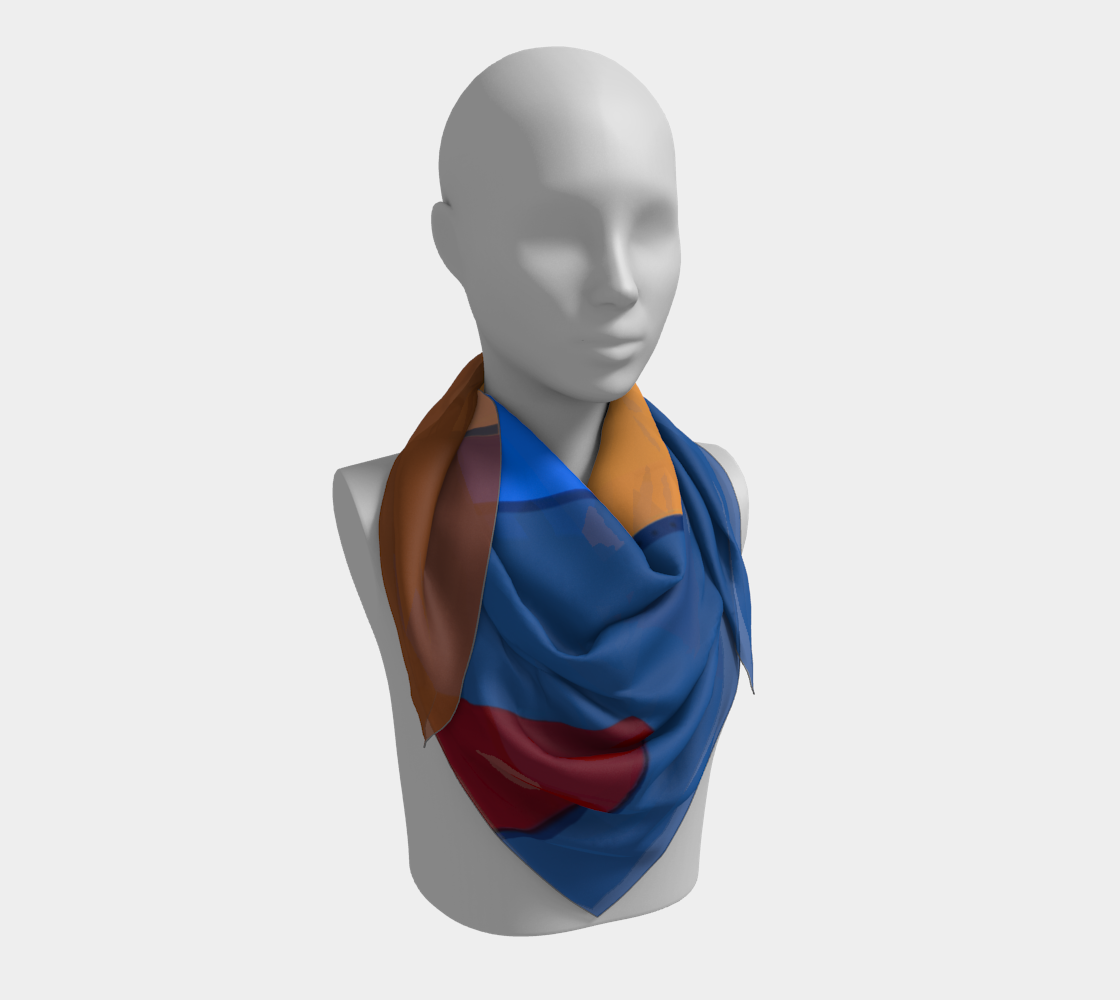 Visible Circumstance Square Scarf