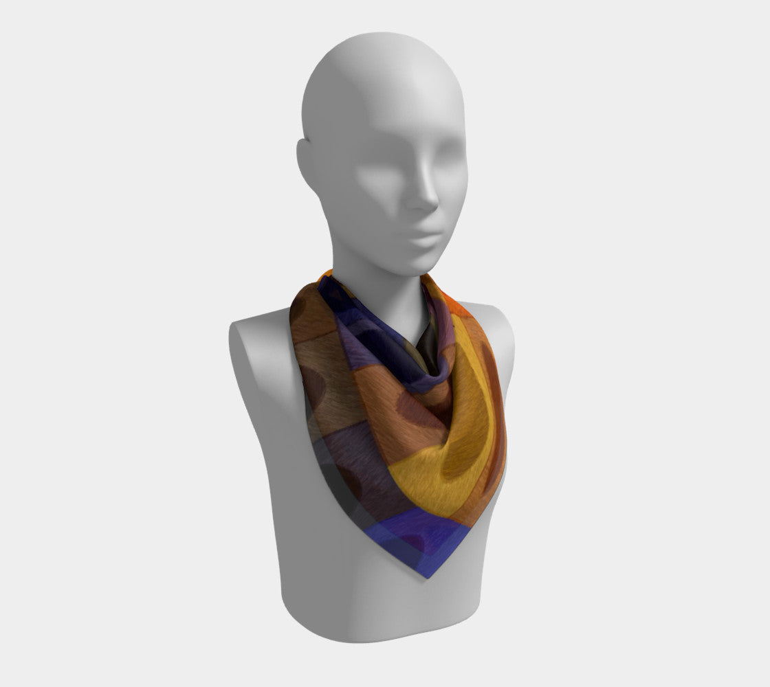 Coliseum in Chroma Square Scarf