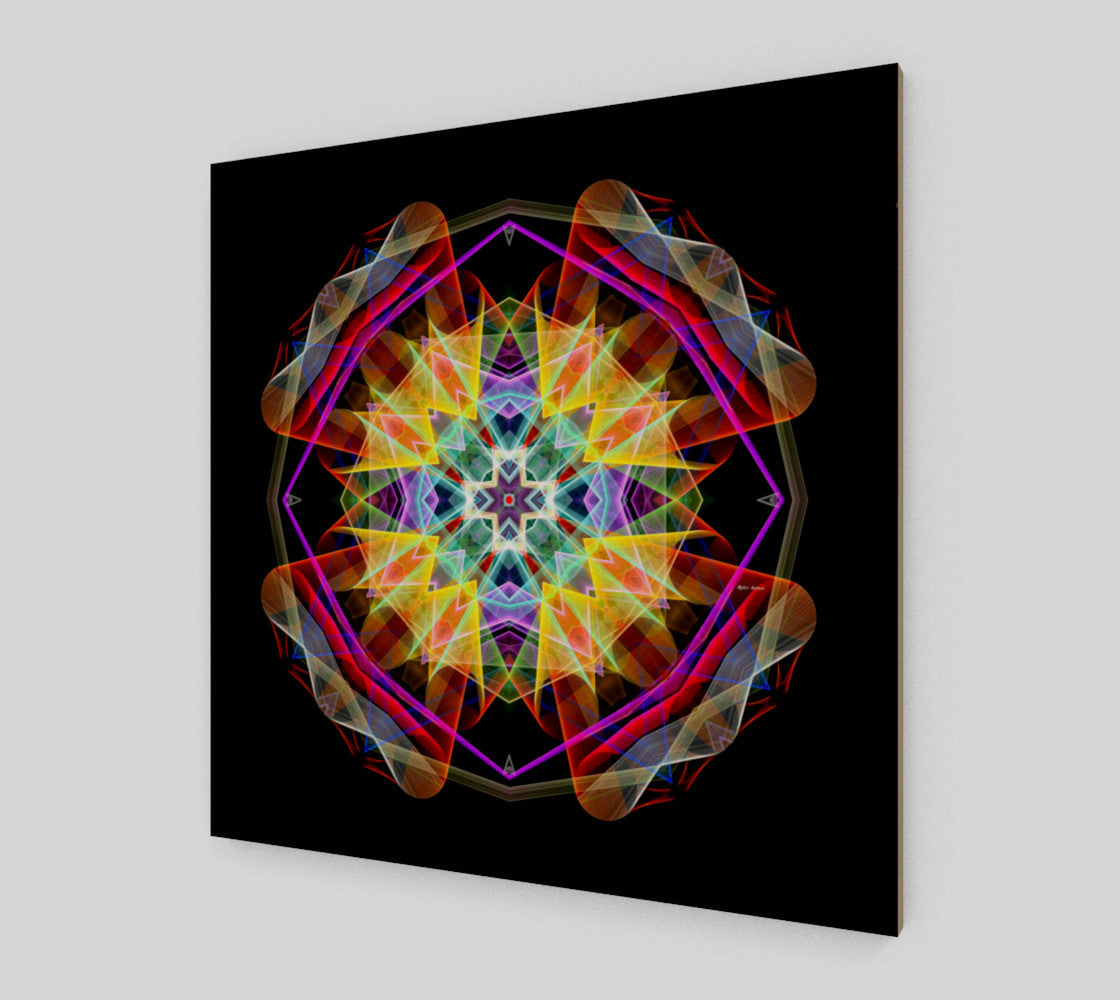 Mandala 3309A Art Print