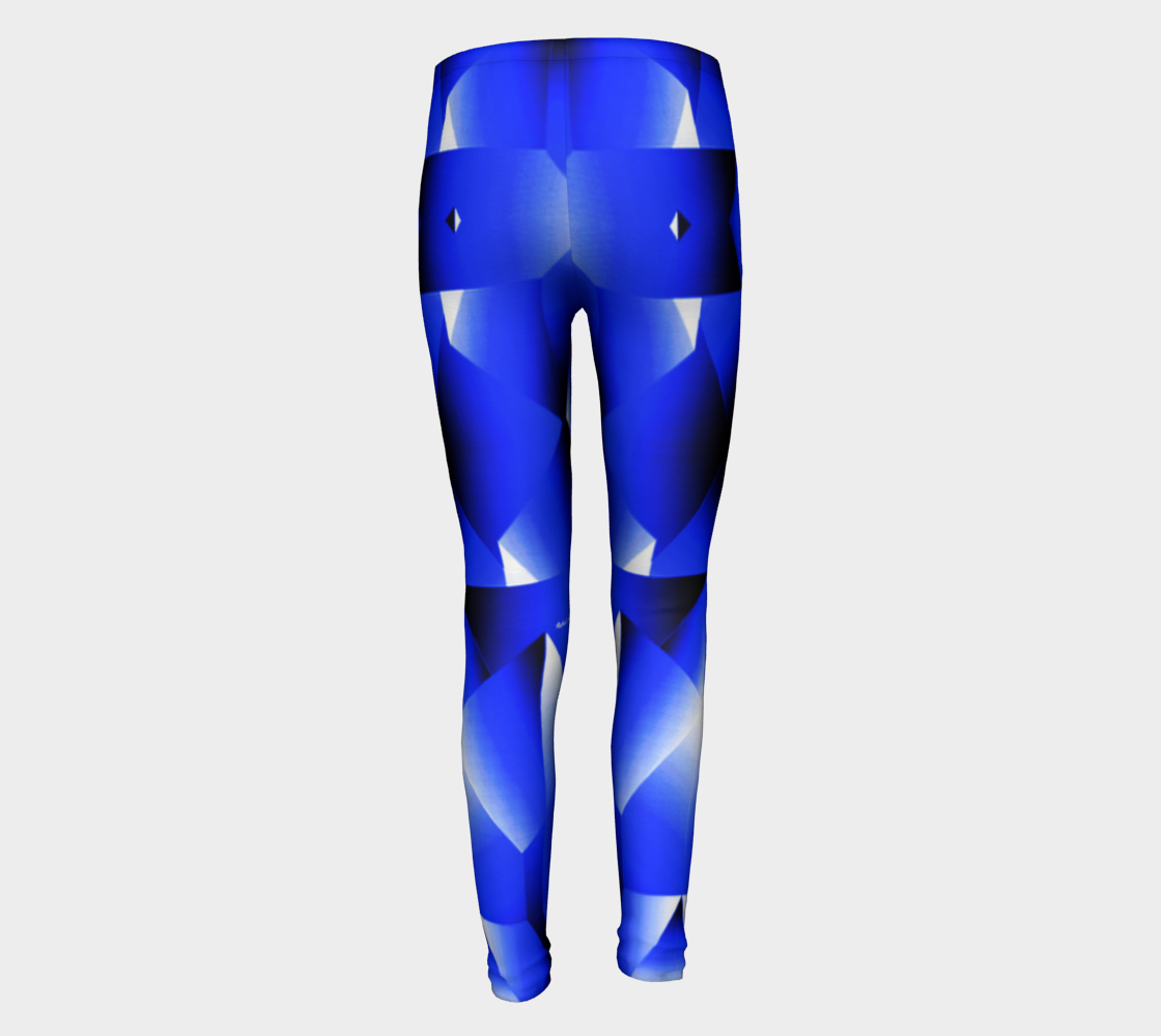 All in Blue Youth Leggings