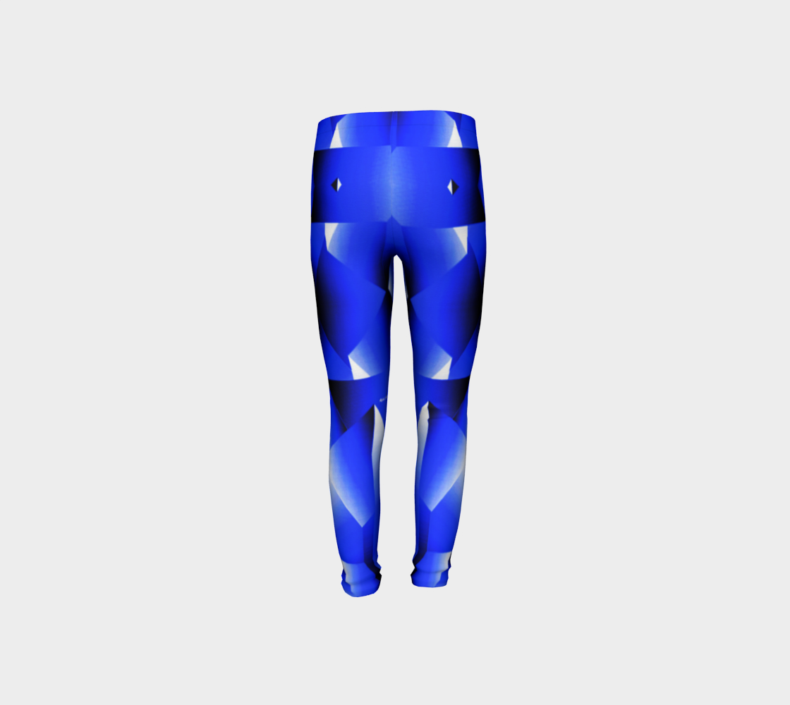 All in Blue Youth Leggings