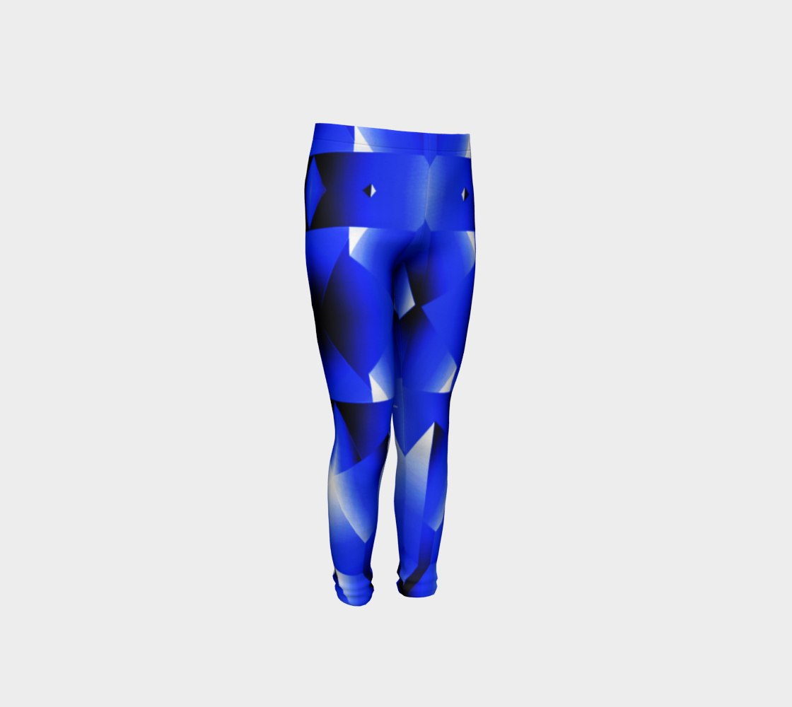 All in Blue Youth Leggings