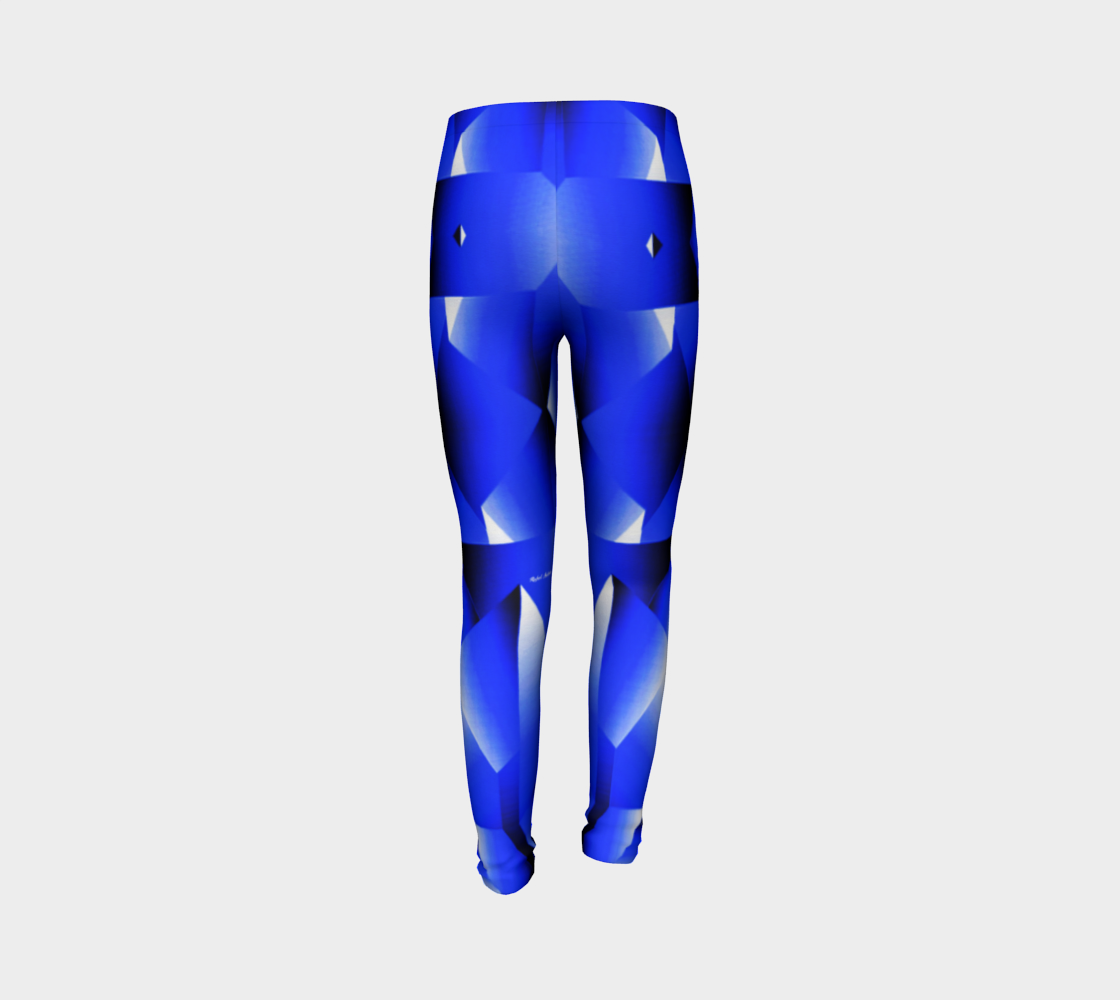 All in Blue Youth Leggings