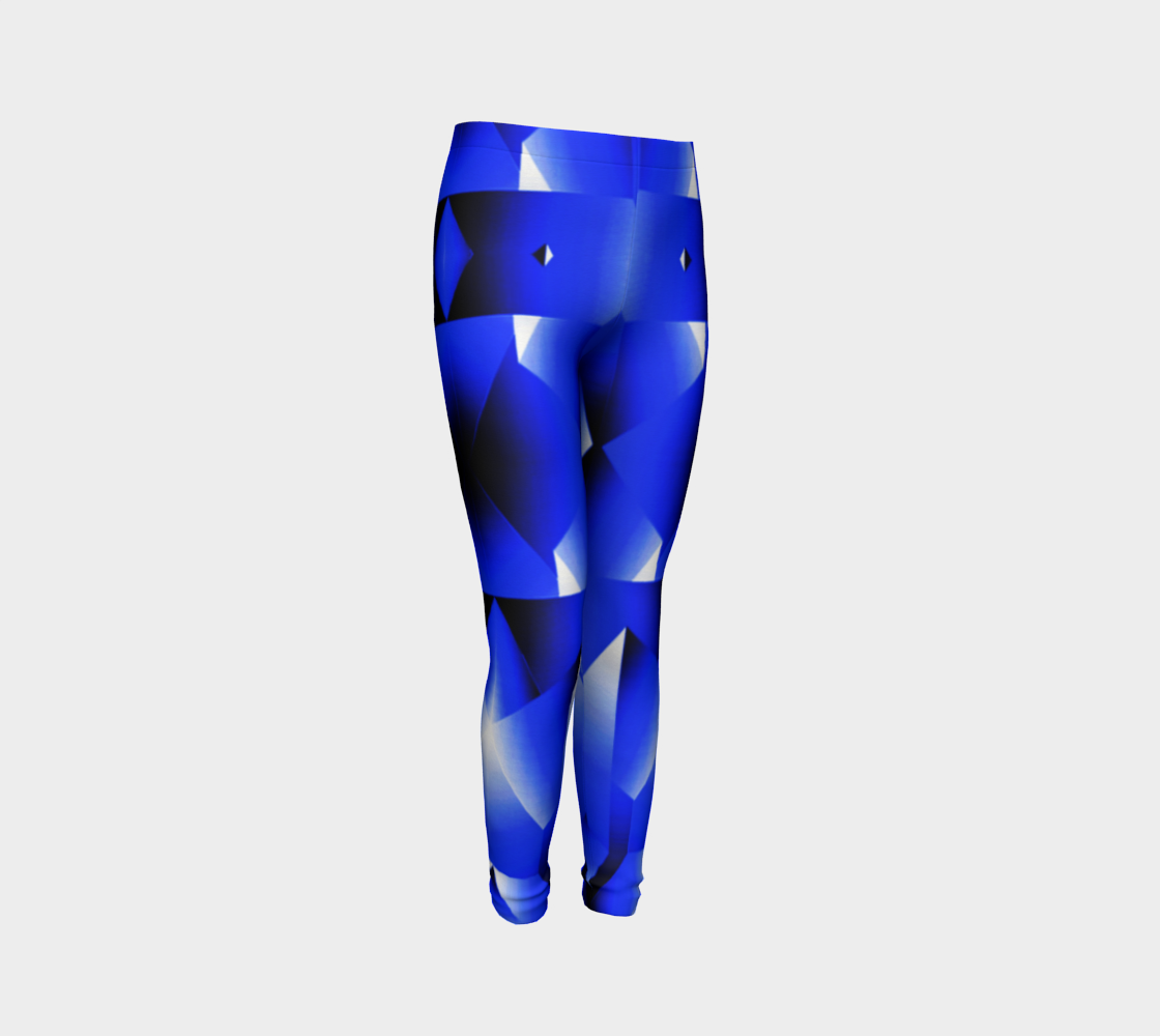 All in Blue Youth Leggings