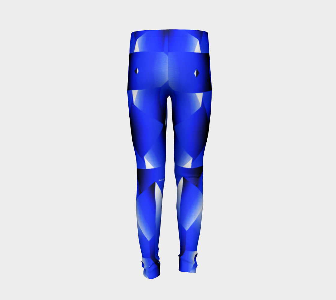 All in Blue Youth Leggings