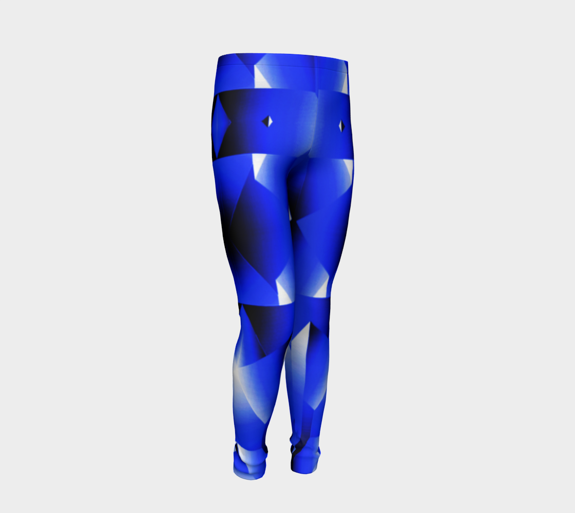 All in Blue Youth Leggings