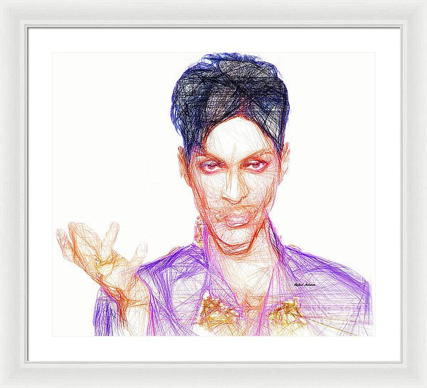 Framed Print - Prince - The Love Symbol