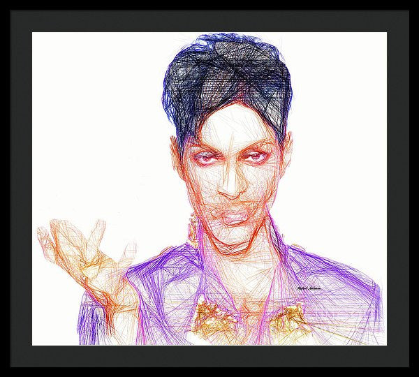 Framed Print - Prince - The Love Symbol