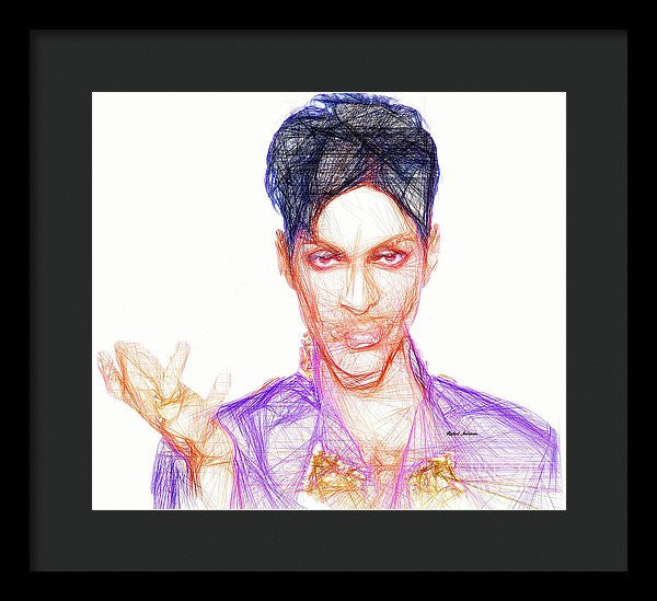 Framed Print - Prince - The Love Symbol