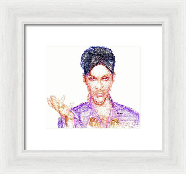 Framed Print - Prince - The Love Symbol