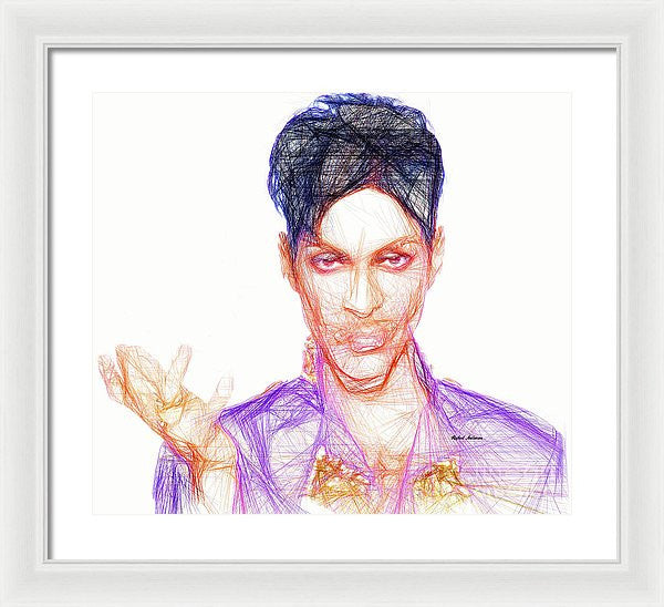 Framed Print - Prince - The Love Symbol