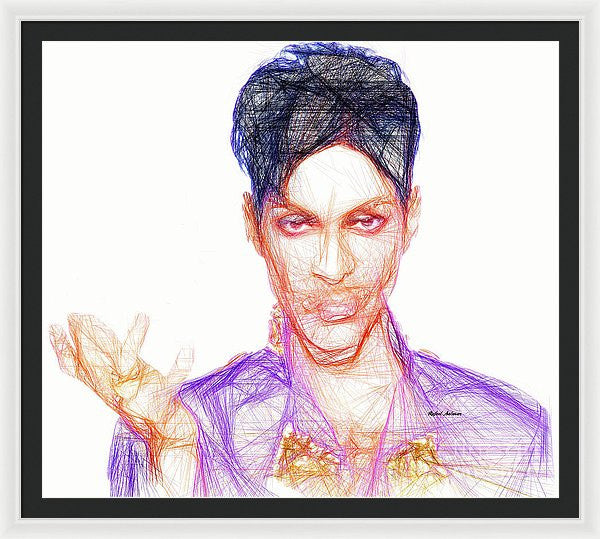 Framed Print - Prince - The Love Symbol