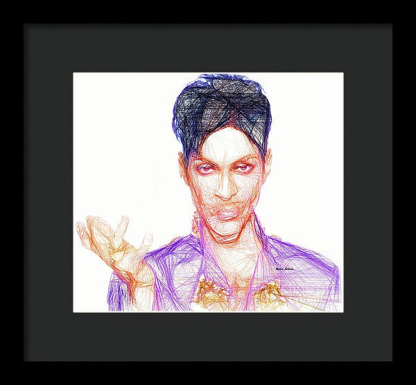 Framed Print - Prince - The Love Symbol