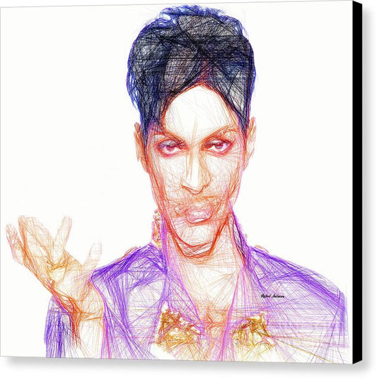 Impression sur toile - Prince - Le symbole de l'amour