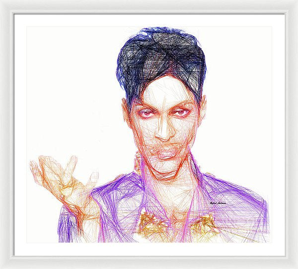 Framed Print - Prince - The Love Symbol