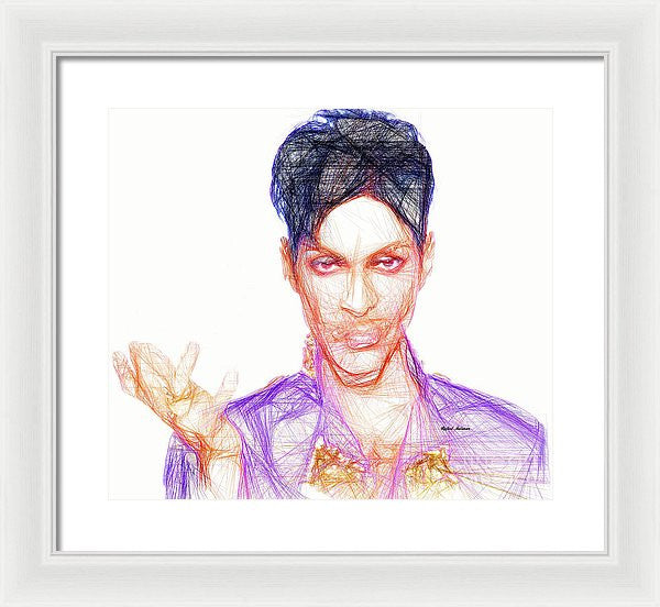 Framed Print - Prince - The Love Symbol