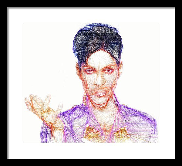 Framed Print - Prince - The Love Symbol