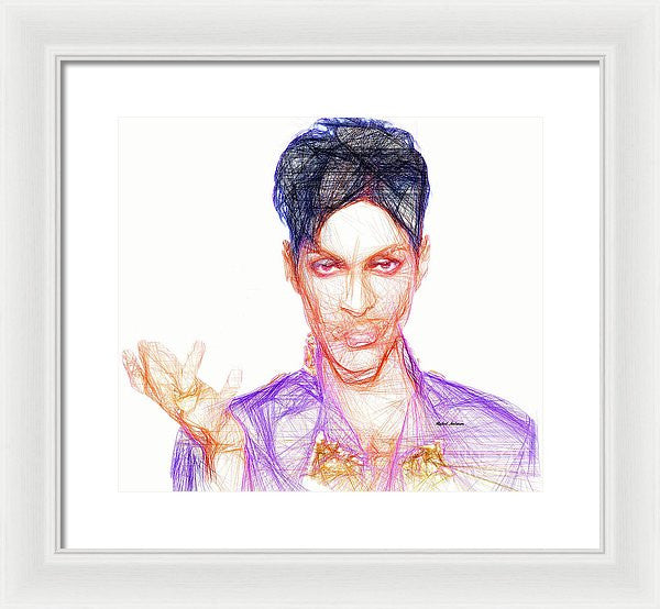 Framed Print - Prince - The Love Symbol