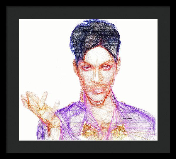 Framed Print - Prince - The Love Symbol